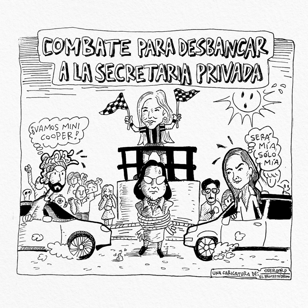 Combate para desbancar a la Secretaria Privada