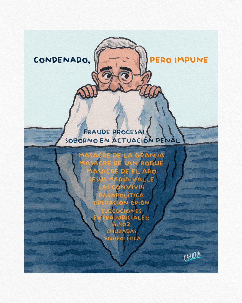 Condenado, pero impune