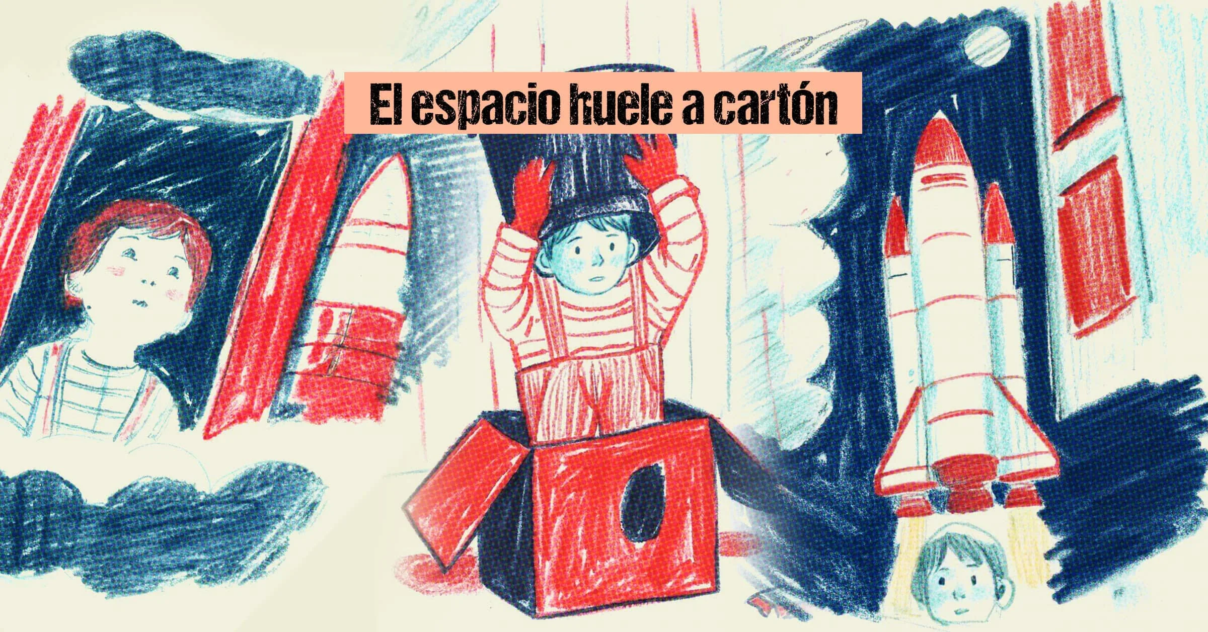 El espacio huele a cartón