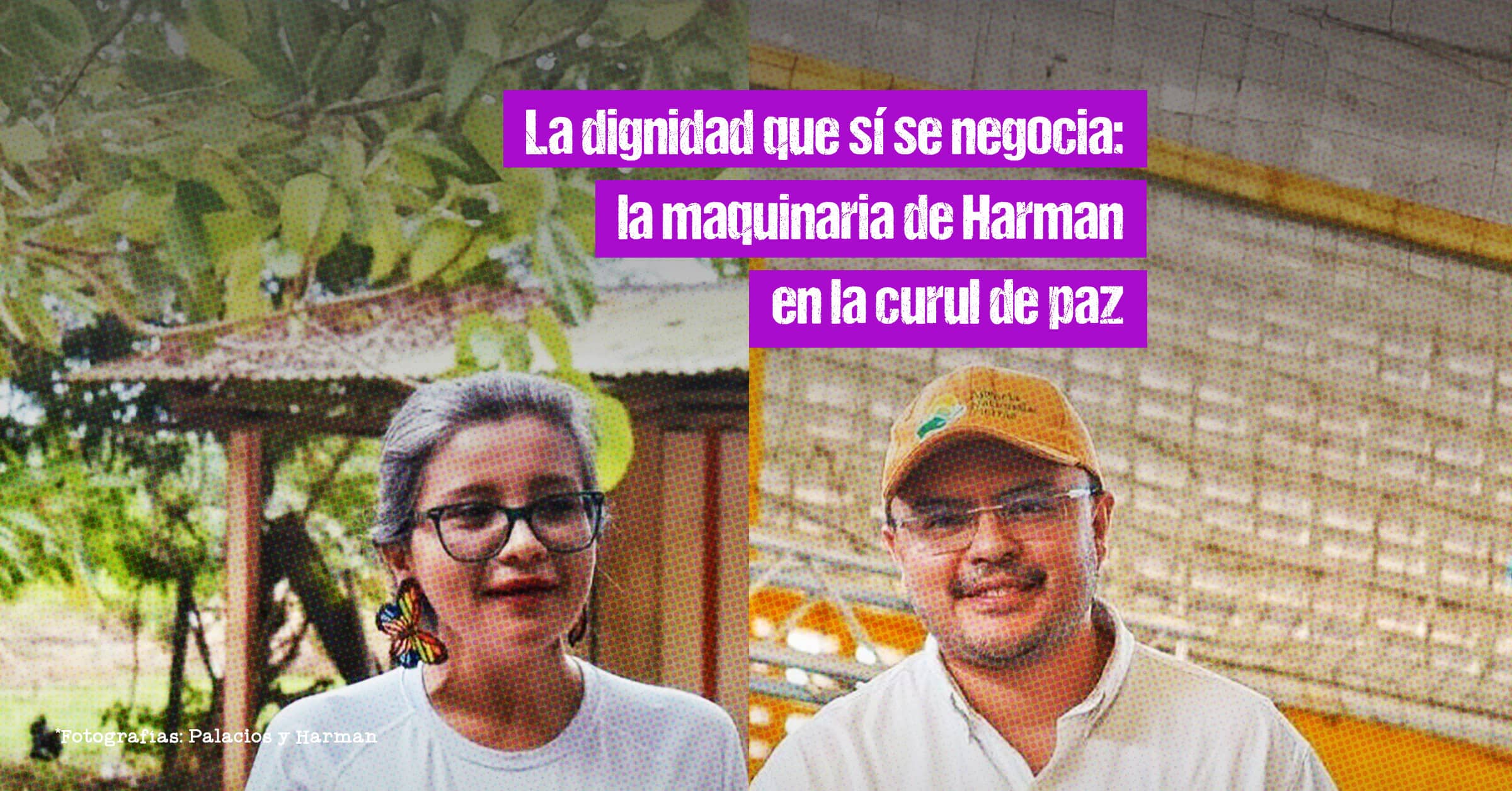 La dignidad que sí se negocia: la maquinaria de Harman en la curul de paz