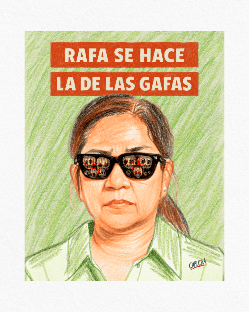 Rafa se hace la de las gafas